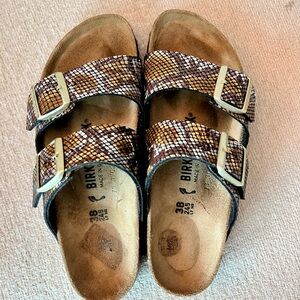 Birkenstock slides size 38
